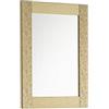 ARHome Specchiera Luxury, 76 x 56, Oro, Specchio da Parete, Made in Italy
