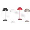 LEDKIA LIGHTING - Lampada da Tavolo LED 2W Portatile | Batteria USB Ricaricabile | Design Moderno | Efficienza Energetica | Lunga Durata | Bianco, Metallo