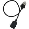 LIYIANWAN tianwandong Base for lampada E27 da esterno CA 110-240 V con prolunga Portalampada E27 impermeabile(2m cord)