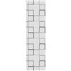 vidaXL Tenda a Rullo Doccia 80x240 cm Larghezza Tessuto 76 cm, Tenda da Doccia, Tenda da Doccia a Rullo, Tenda da Doccia da Bagno