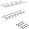 AERREGI Scolapiatti Per Cucina | In Acciaio Inossidabile o Metallo Verniciato Grigio | Antiruggine, Moderno, Salvaspazio | (Scolapiatti Acciaio Inox 76 cm)