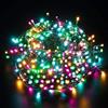 AERREGI LUCI NATALE CATENA LUMINOSA DA 100, 200, 300, 400 E 500 LED CON LUCE MULTICOLORE IN DIVERSE LUNGHEZZE ADATTO PER INTERNO/ESTERNO ADDOBBI NATALIZI ADDOBBI PER NATALE (500 LED, MULTICOLORE)