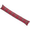 Casatessile Paraspiffero 110 cm. Imbottito e sfoderabile Scozzese para spifferi Salsicciotto per Porte e Finestre.