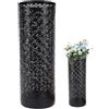 Amesor Portaombrelli In Metallo - Porta Ombrelli Creativo Cavo Contenitore Portaombrelli Autoportante | Secchio Per Ombrello Porta Bastone Da Passeggio Multiuso Per Corridoio Ingresso Casa (42 × 15 × 15 CM)