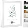 Bildershop-24 Cornice portafoto NEPAL Bianco (opaco) 35x45cm, cornice barocca