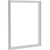 Bildershop-24 Cornice per giunti ombreggiati Lamia, 35 x 40 cm, grigio chiaro, Kit di autoassemblaggio fai da te