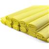 Netuno 10x rotolo di carta crespa giallo pastello 200 x 50 cm carta crespa colorata di alta qualità per lavoretti compleanno matrimonio Natale Pasqua Carnevale decorazioni fiori regali