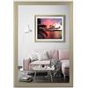 Rahmengalerie24 Cornice portafoto 80 x 80 cm, in rame, legno e vetro acrilico, senza passepartout, per foto o immagini, in MDF, senza immagine Alice