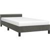 vidaXL Giroletto con Testiera in Velluto Arredo Letto Misure/Colori Diversi