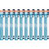 Osram Haloline Pro, 64696, 10 lampadine alogene a bastoncino R7s, da 120 W, 117,6 mm