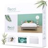 RECCI Coprimaterasso Matrimoniale Impermeabile 160x190/200, 100% Bambu Tessuto Copri Materassi, Proteggi Materasso, Super Morbido, Altamente Traspirante, Silenzioso [ 160x190/200 cm ]