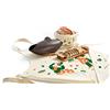 Lékué Pane Guscio/Stampo per Baguette Set, Silicone, Marrone, 30 x 25 x 15 cm