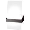 Top Light LAMPADA DA PARETE APPLIQUE TOP LIGHT MODELLO 1019/AP-W WENGE' DESIGN MODERNO SALOTTO SOGGIORNO CAMERA DA LETTO BAGNO