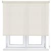 VIEWTEX Tenda a Rullo Screen 10% Grado di Apertura Lino Bianco 90 x 250 cm - Made in Europe - 5 Anni di Garanzia