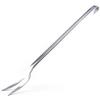 HOUSE COLLECTION Forchettone Delta, carne, classic, acciaio inossidabile, argento, cucina, 35 cm