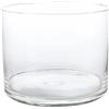 EURO ITALIA - Vaso in vetro cilindrico trasparente DI. 25 H. 20