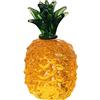 YANGSHINE - Statua di ananas in cristallo, ornamento, scultura in frutta artificiale, figurina, fermacarte in cristallo e vetro, ornamento per la casa - Ananas
