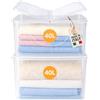 AKITAInk Contenitori in Plastica con Coperchio - Box Portaoggetti Trasparenti con Clip o Doppia Apertura, Vari Formati 13L e 40L, Disponibili Singoli o Set, Ideali per Casa e Garage (2 Pz x 40 Litri)