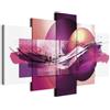 Cuadros B&D XXL - Quadro 5 Pezzi - Stampa su Tela Canvas con Struttura - Quadri Componibili Moderni Soggiorno Grandi - Murale Arte Decorazioni da Parete Decori -