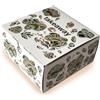 Generico Scatola Automontante per Asporto Alimenti, Cartone Riciclabile, 15x15x7,5 cm, Quadrata, Coperchio Integrato, 70 Unità. Prodotta in Italia da Biopack.green