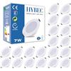 HYBEC - Faretti LED Incasso Cartongesso 7W 4000ºK - Pack 20