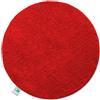Floordirekt Tappetino da bagno Sky Soft | Rettangolare e rotondo | Tappeto da bagno | Extra soffice | antiscivolo e ad asciugatura rapida | Molti colori e dimensioni (Rotondo | Ø 120 cm, Rosso)