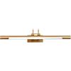 a aleda Lampada da parete a LED per illuminazione di quadri LED 12 W 1200 lumen Stile contemporaneo ed elegante Tono di luce calda 3000 K Finitura bronzo anticato Completamente articolata e girevole.