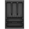 ORGA-BOX I Portaposate 319 x 473 grigio lavagna con struttura perlata per Tandembox Antaro/Intivo e ModernBox in armadio da 40 cm