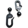 Generic 60 ganci per tende gazebo, ganci in plastica per tende gazebo, ganci invisibili per tende da esterno, gazebo baldacchino, forniture per casa e hotel