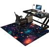 Tkuhknag Tappeto di protezione del pavimento Gaming Tappeto Sedia Tappetini per Sedie da Ufficio 90 x 120 cm Tappeto per Sedia con Ruote Tappetino per Pavimenti duri da Ufficio Tappeto per Sedia Gaming