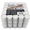 Hofer Premium Tealight Candele Bianche Non profumate - 150 Pezzi - Tea Light Candeline Cera Antigoccia - Durata di combustione 8 Ore - 3 x Set di 50 Lumini