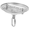 Uonlytech Plafoniera Per Plafoniera Piastra Di Copertura Per Vintage Kit Rosone Con Gancio Anello Per Luce Pendente Base Per Lampadario Rosone A