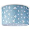 Paco Home Lampada A Soffitto Cameretta Dei Bambini Baby Paralume Tessuto Rotonda Nuvole Cielo Stelle E27