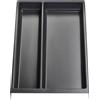 ORGA-BOX inserto multiuso SEPARADO Individual grigio ardesia | 300 x 474 x 51 mm 40 cm di larghezza per utensili da cucina di grandi dimensioni