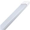 Silamp Plafoniera Lunga LED 150cm 72W 220v bordo Bianco clip incluse
