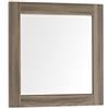 ARHome Specchiera Parete Modern, 60 x 60, Frassino Rustico, Specchio Parete Muro, Made in Italy