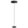 EXO lighting Lampada da terra nera TAICHI piantana lampada da terra E27-Ø45 2x60W - lampade da terra salotto - lampada soggiorno da terra - floor lamp - lampada da terra camera da letto - piantane da terra
