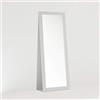 ARHome Specchiera da Parete, 160 x 60, Grigio Chiaro, Specchio da Terra, Made in Italy