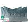 Dorian Home - Federe Cuscino Letto 50x80 Cotone 100% Puro, Morbido e Certificato, Coppia di 2 Federe Abbinate da Aggiungere al Set Copripiumino, Federa Cuscini 4 Stagioni con Comoda Patella di 18 cm