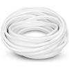 Generico UNIVERSO STRISCIA STRIP LED NEON FLEX 5 METRI DC 12V IMPERMEABILE DA ESTERNO IP65 MODELLABILE COLORI ASSORTITI (BIANCO NATURALE)