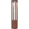 FARO BARCELONA 70754 - Agra 650 Lampada paletti Marrone ossido