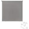Aufun Tenda da Sole a Rullo per Esterno Balcone Tende Verticali, Resistente alle intemperie, anti UV, protezione solare per finestre e porte, 140 x 140 cm Grigio