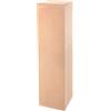 Decorativo Colonna MDF, colonna per fiori per soggiorno, supporto per decorazioni, base, supporto per piante, base stabile, design moderno, 110x30x30 cm