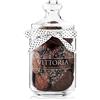 Maverton Biscottiera in vetro - capienza 1L - incisione personalizzata - chiusura ermetica - dimensioni 21 cm x 8,5 cm - perfetta idea regalo per la Donna - cuore
