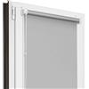 Estika Tenda a rullo oscurante termica senza forare - 115 x 220 cm - Grigio - per interni, per finestre, protezione solare, kit di montaggio incluso, disponibile in 13 colori