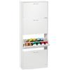 Relaxdays Scarpiera a 4 Scomparti, Scaffale Stretto Salvaspazio Slim, HLP: 152 x 60 x 24 cm, per 24 Paia di Scarpe