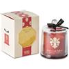 EDG - Enzo De Gasperi Candela decorativa in vetro con profumazione Goldlily H13 cm 2 varianti (1pz) MOROCCAN AMBER