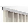 X-PROFILES Binario per Tende a Onde - Installazione a Soffitto con Tappi Terminali da 8 mm - Completo per l'Installazione (BIANCO, 280 CM)
