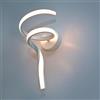 maolo Applique Lampada Da Parete LED 10W 800 Lumen Moderna Spirale CCT3 Step A Memoria Temperatura Del Colore Regolabile Per Interni