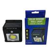 B-BLACK 15W LAMPADA PARETE A SENSORE SOLARE RICARICA SOLARE IMPERMEABILE RESISTENTE PANNELLI SOLARI RISPARMIO ENERGETICO